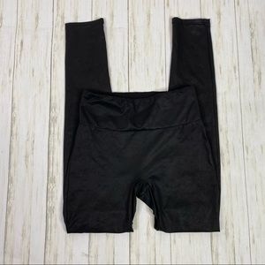 Calzedonia Black Coated Leggings